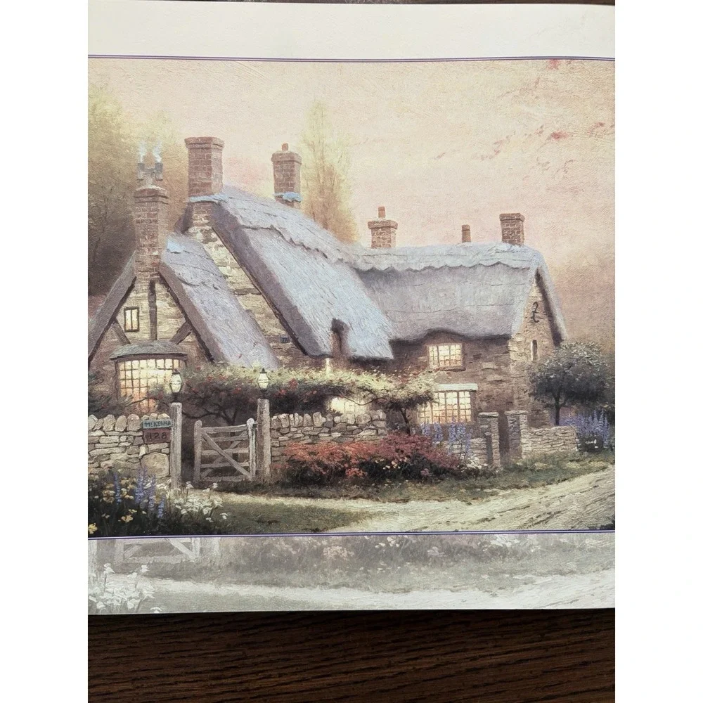Thomas Kinkade Then And Now Family History Keepsake Book Generations‎ Journal